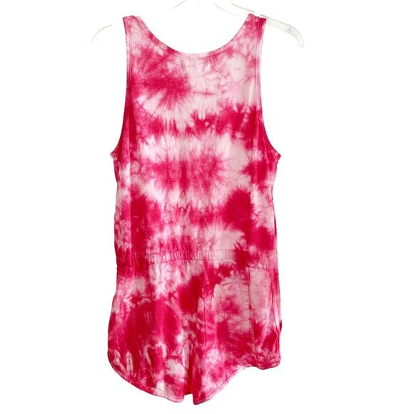 Spiritual Gangster Ruby Tie Dye Tank Lounge Romper Small - Picture 3 of 6